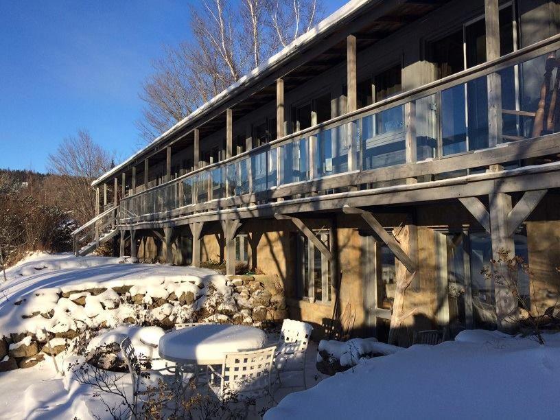 Le Lodge Du Lac Saint-Faustin Bagian luar foto